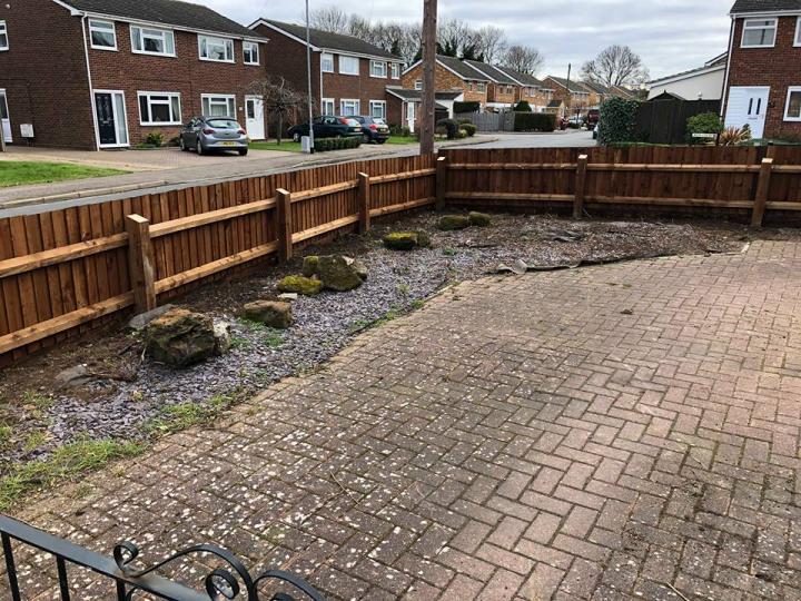 Feather edge fence St Neots