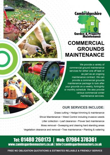 Commercial grounds maintenance contractor