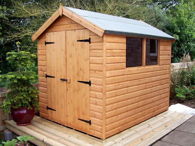Shed painting service