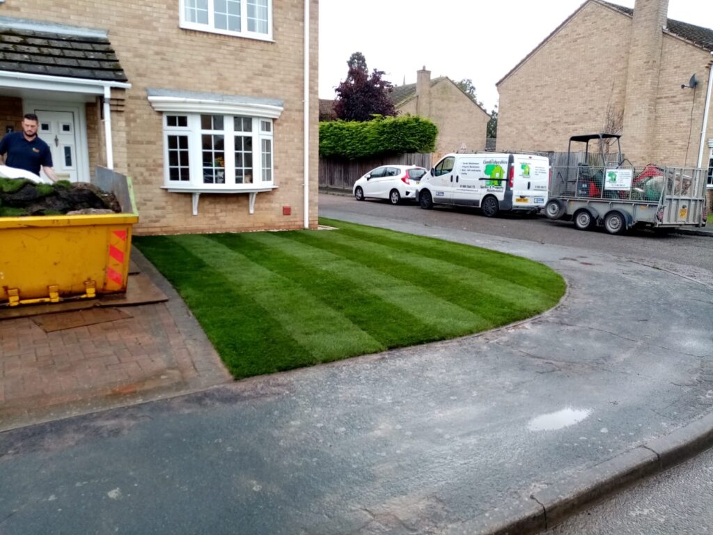 New lawns installed in Cambridgeshire