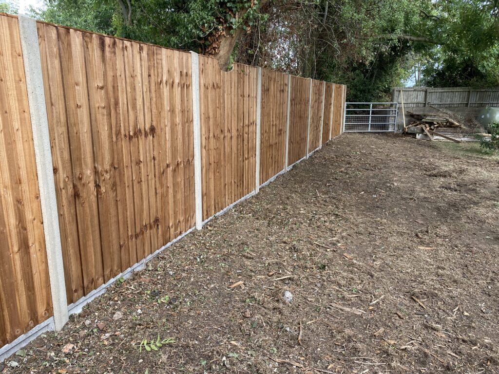 quality fence installations by Cambridgeshire Garden & Property Maintenance